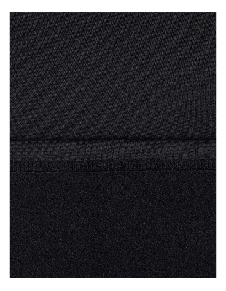 Short Sleeve Fleece Surf Top 900 in Black image 4