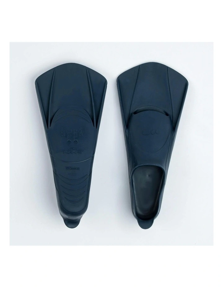 Decathlon | SHORT SWIM FINS EASYFINS BLUE image 3
