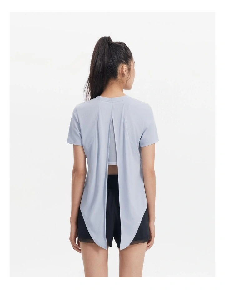 Decathlon | CN SLASH TEE 520-foggy blue image 3