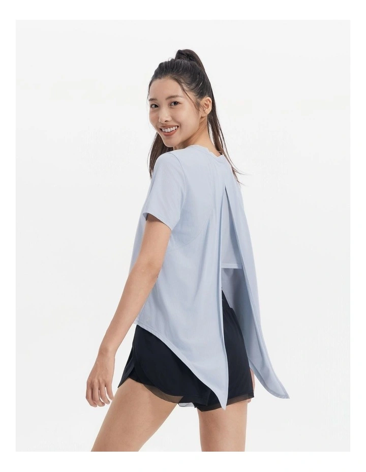 Decathlon | CN SLASH TEE 520-foggy blue image 4