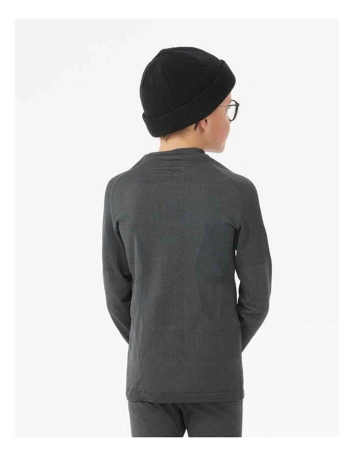 Decathlon | Wedze Kids Thermal Ski Base Layer BL 500 Grey image 4