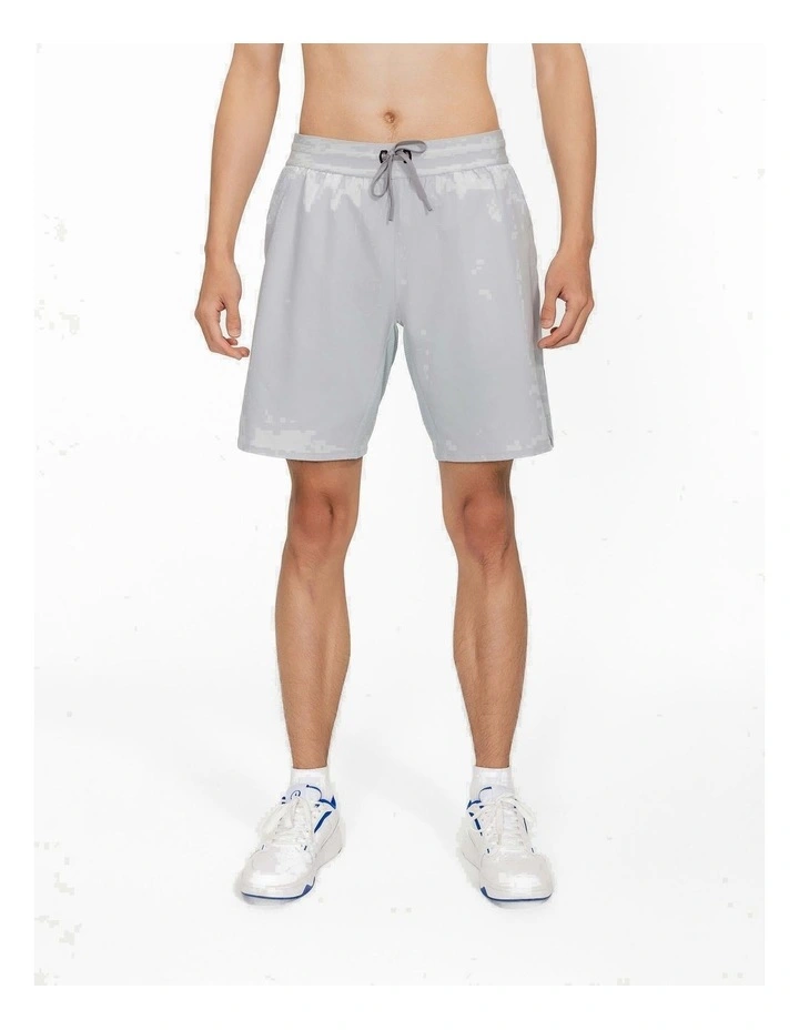 Men Breathable Lightweight Cross Training Performance Shorts Celliant - grey image 2