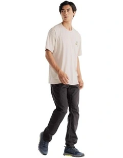 Decathlon | Quechua Men Regular Hiking Trousers NH500 Dark Grey