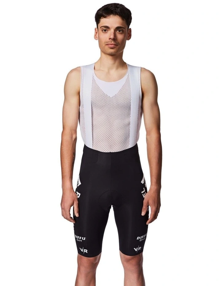 Decathlon | Van Rysel Men Road Cycling Shorts RCR-R 5 Roubaix Replica Black White image 1