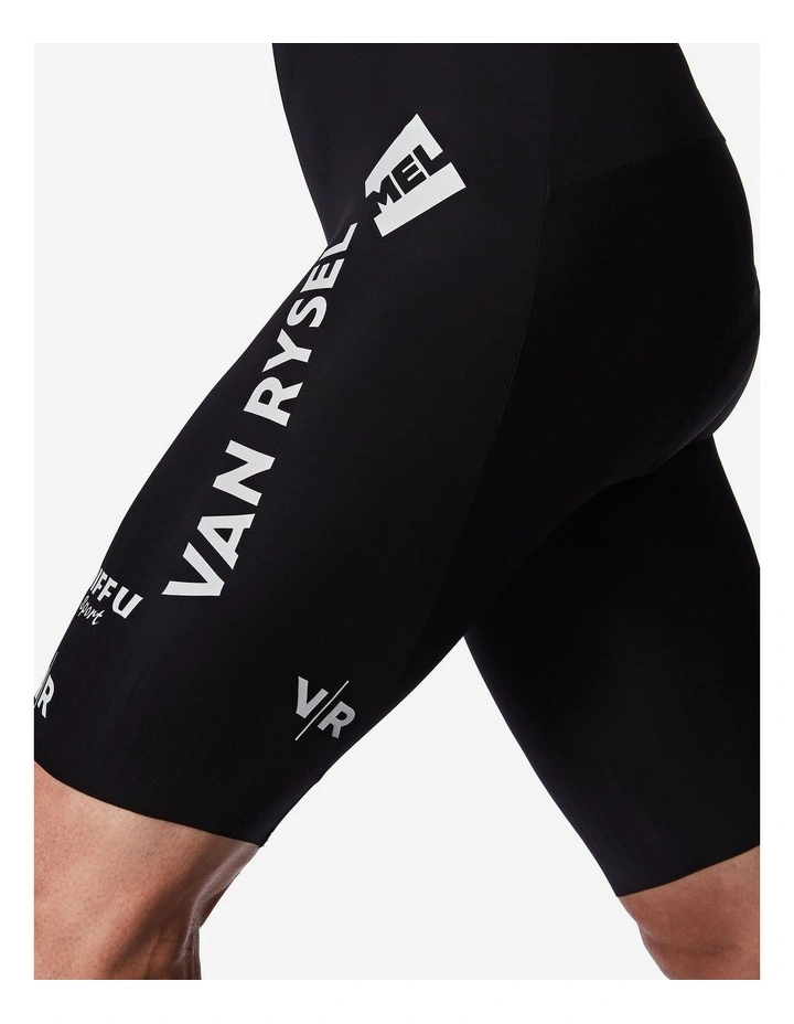 Decathlon | Van Rysel Men Road Cycling Shorts RCR-R 5 Roubaix Replica Black White image 6