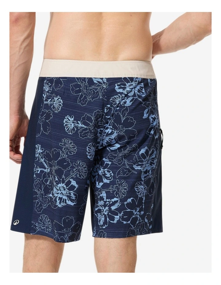 Decathlon | Mens surfing boardshorts long swim shorts 19, 500 Arch lico blue image 3