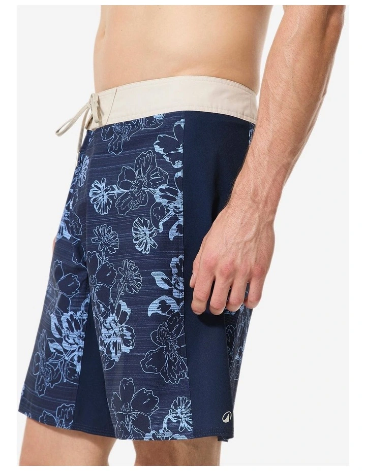 Decathlon | Mens surfing boardshorts long swim shorts 19, 500 Arch lico blue image 4