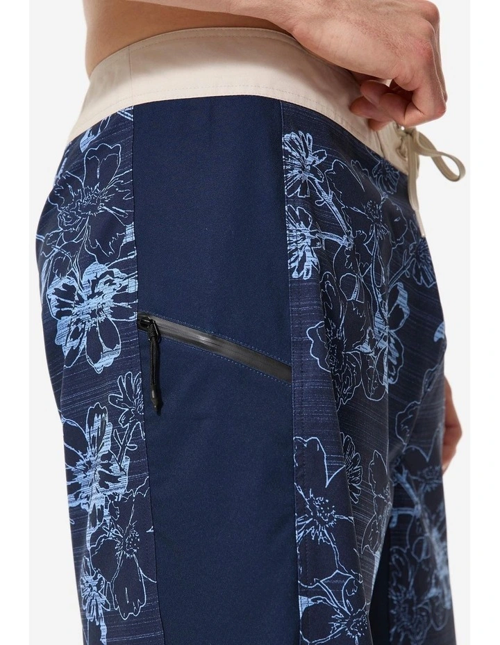 Decathlon | Mens surfing boardshorts long swim shorts 19, 500 Arch lico blue image 7