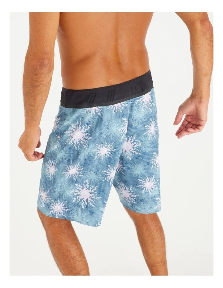 Mens Boardshorts Surf 900 Long 20 - Morpho Yingyang Blue image 7