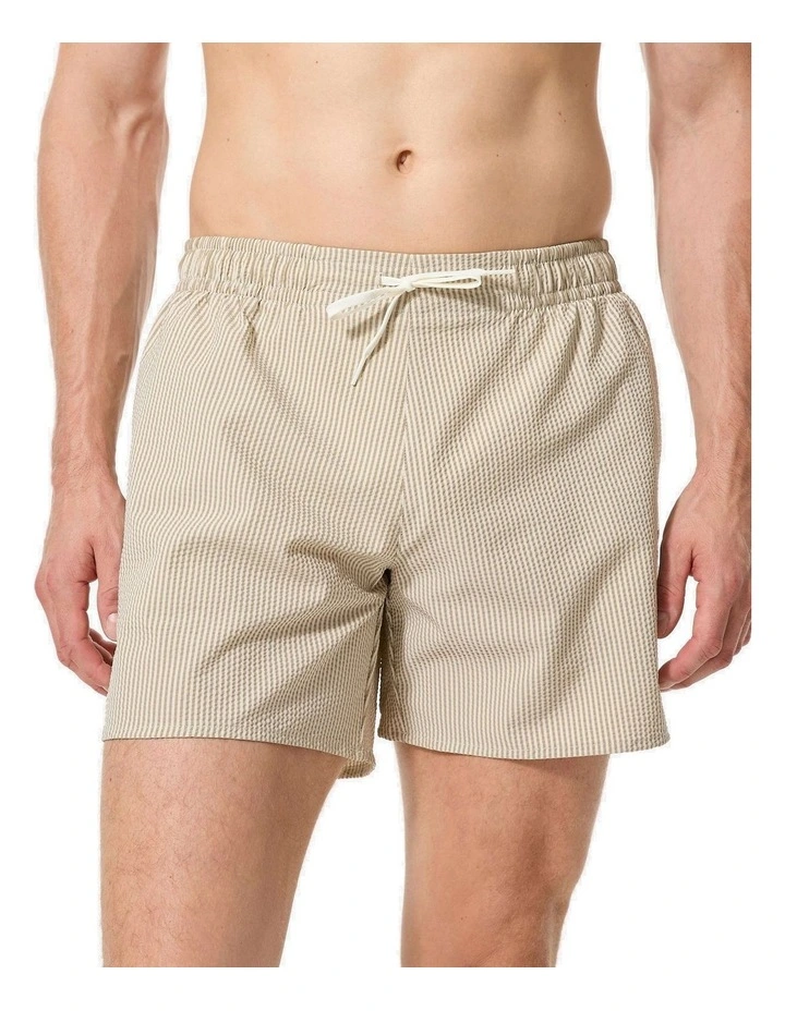 Decathlon | Mens surfing boardshorts short surf shorts 15, 100 Textured khaki image 1