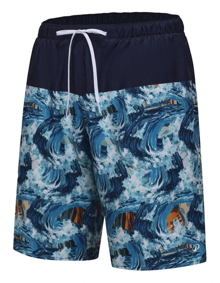 Surfing men's boardshorts in Blue Wave image 6