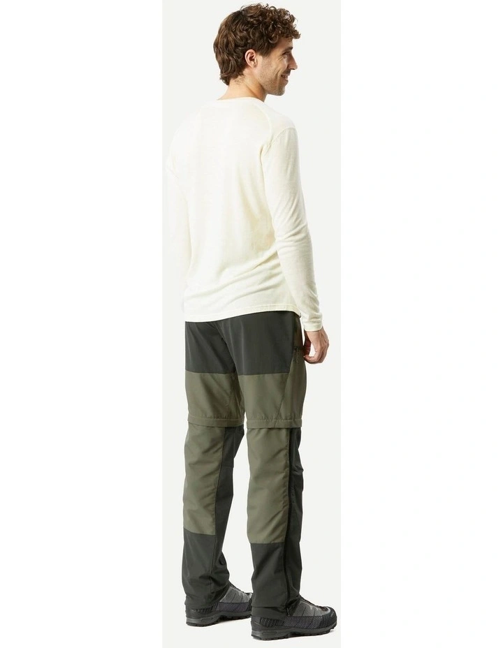 Decathlon | Men's 2-in-1 adjustable and durable hiking trousers  MT500 image 2