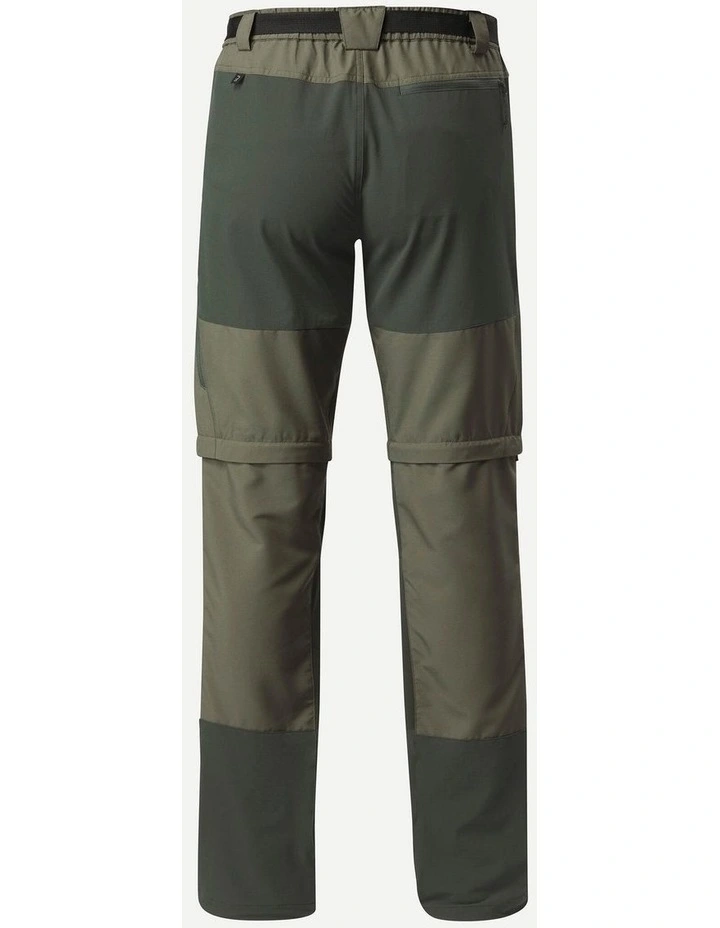 Decathlon | Men's 2-in-1 adjustable and durable hiking trousers  MT500 image 3