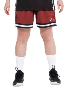 Decathlon | Adult 2-Way Basketball Shorts SHR-500 - Black/Red