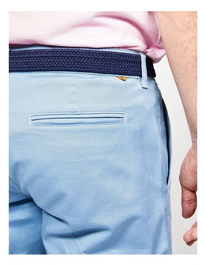 Decathlon | Men's golf cotton chino shorts - MW500 blue image 4