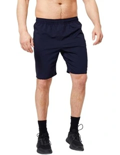 Decathlon | Men's Breathable Fitness Shorts with Zip-Up Pockets - Black
