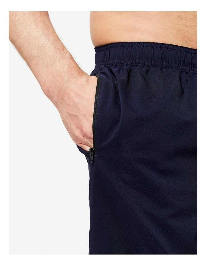 Decathlon | Men's Breathable Fitness Shorts with Zip-Up Pockets - Black image 5