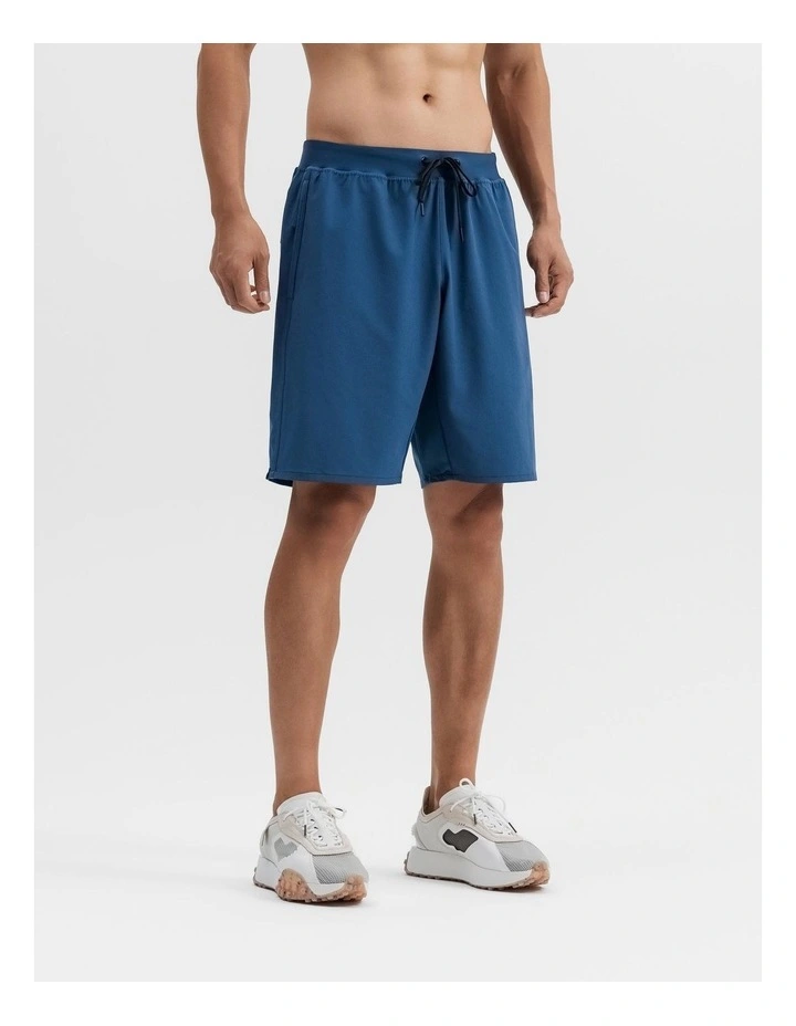 Decathlon | Men's Fitness Cardio Training Shorts 500 - Petrol Blue image 2