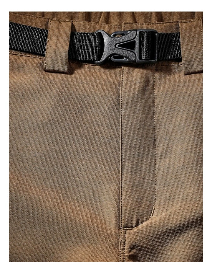 Decathlon | Simond Mens Durable Trekking Trousers, Mt500 - Brown  - Black/Brown image 7