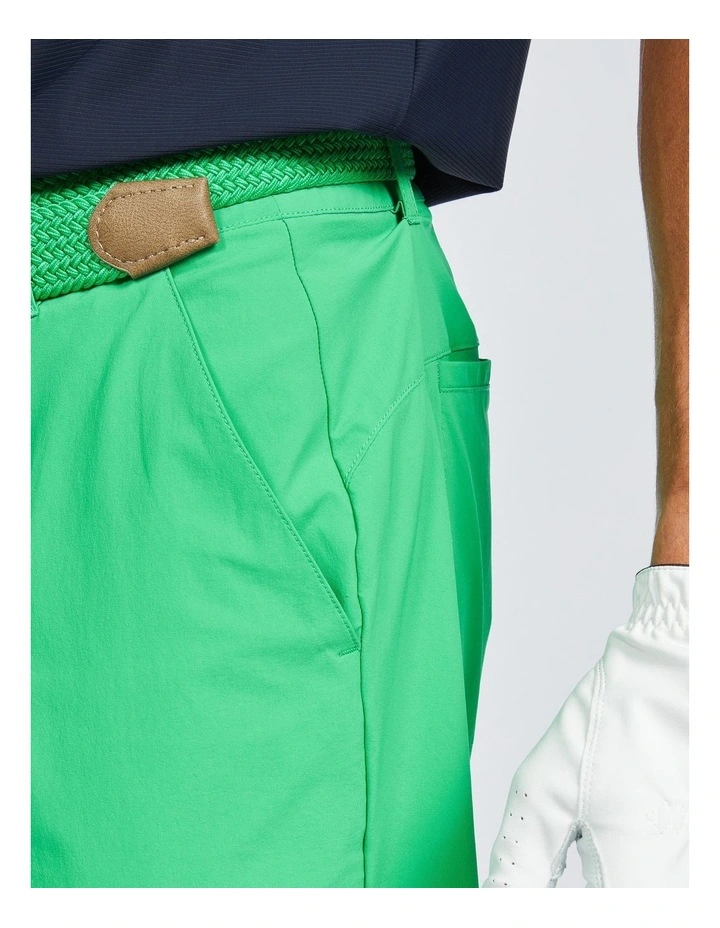 Decathlon | Mens golf shorts - WW500 dark green image 3