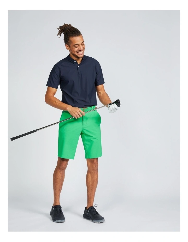 Decathlon | Mens golf shorts - WW500 dark green image 5