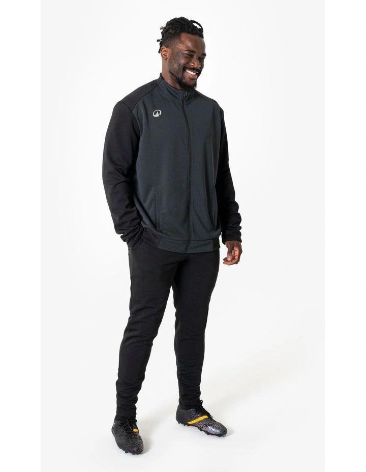 T100 Adult Football Bottoms in Black image 2