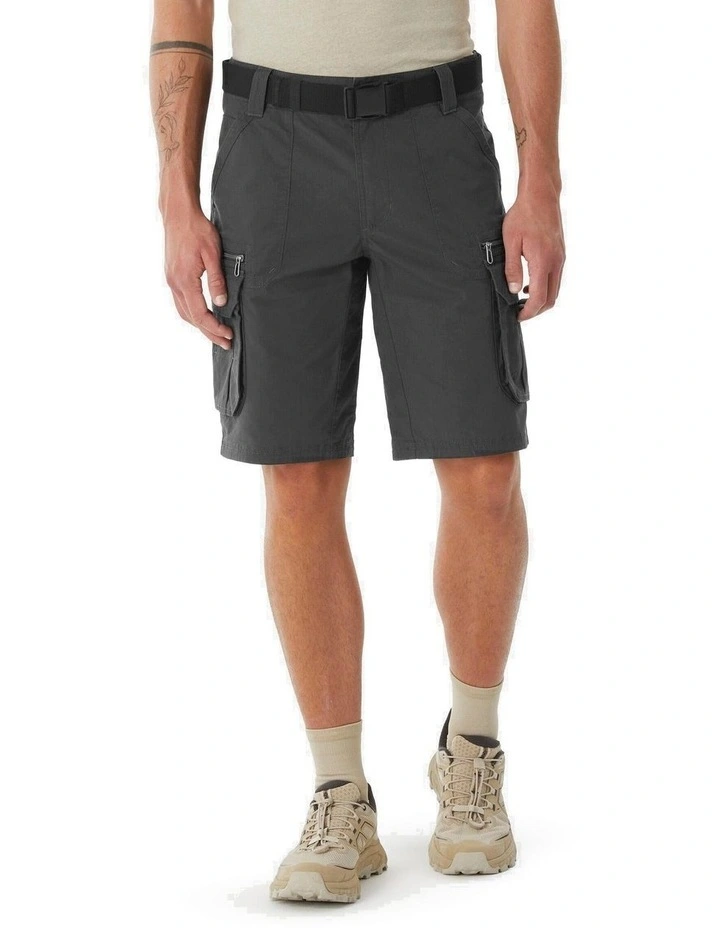 Decathlon | Mens hiking shorts, NH500 Cargo grey image 1