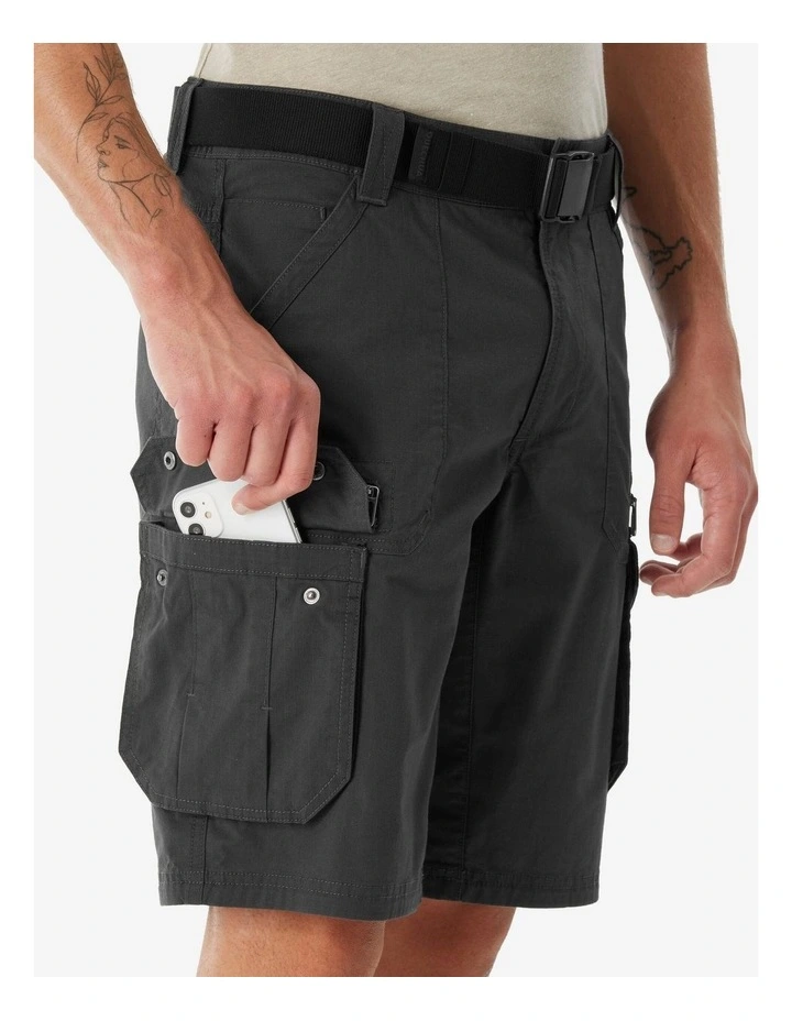 Decathlon | Mens hiking shorts, NH500 Cargo grey image 3