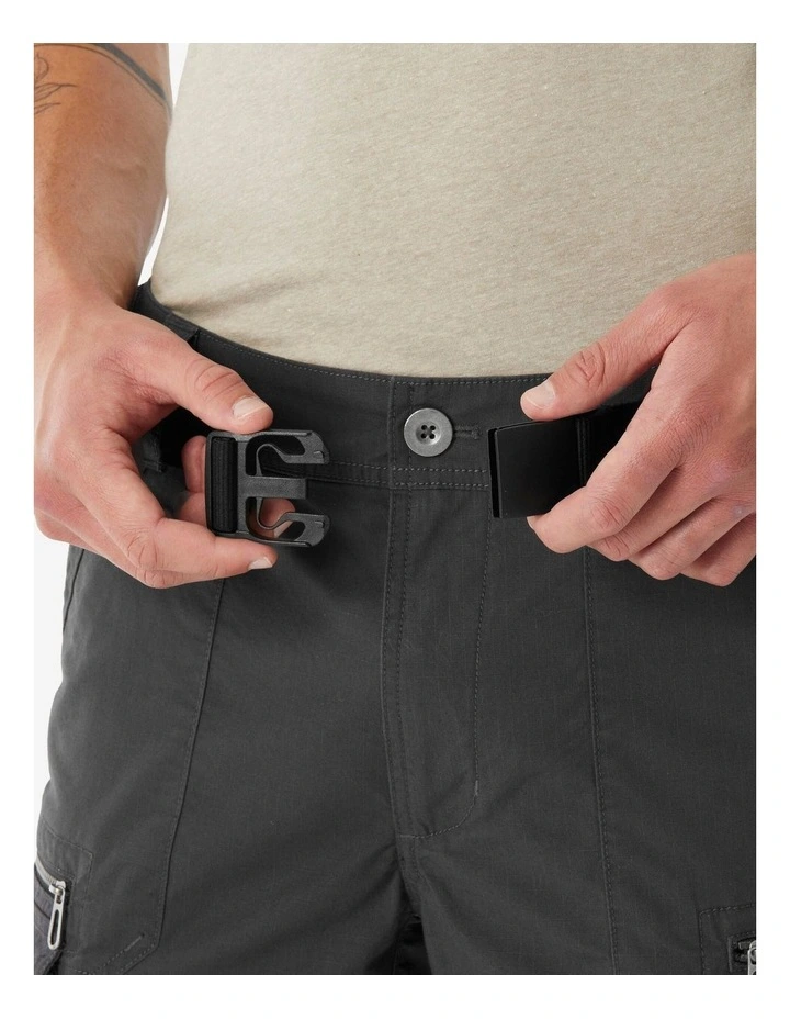 Decathlon | Mens hiking shorts, NH500 Cargo grey image 6