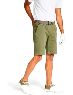 Decathlon | Men's golf cotton chino shorts - MW500 khaki