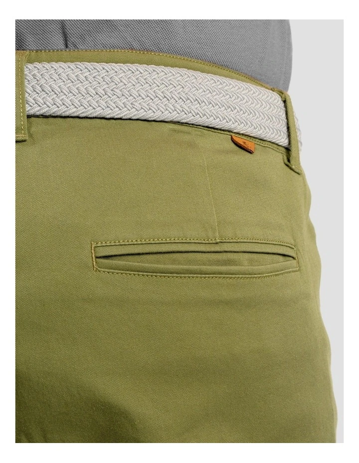 Decathlon | Men's golf cotton chino shorts - MW500 khaki image 4