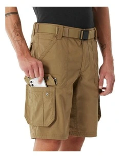 Decathlon | Mens hiking shorts, NH500 Cargo brown