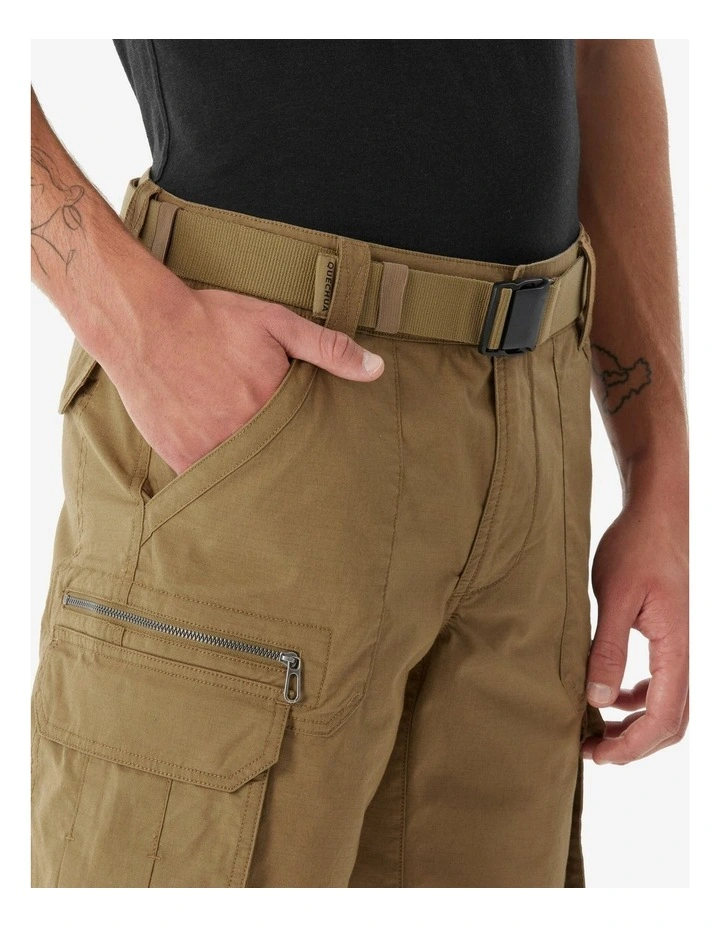 Decathlon | Mens hiking shorts, NH500 Cargo brown image 3