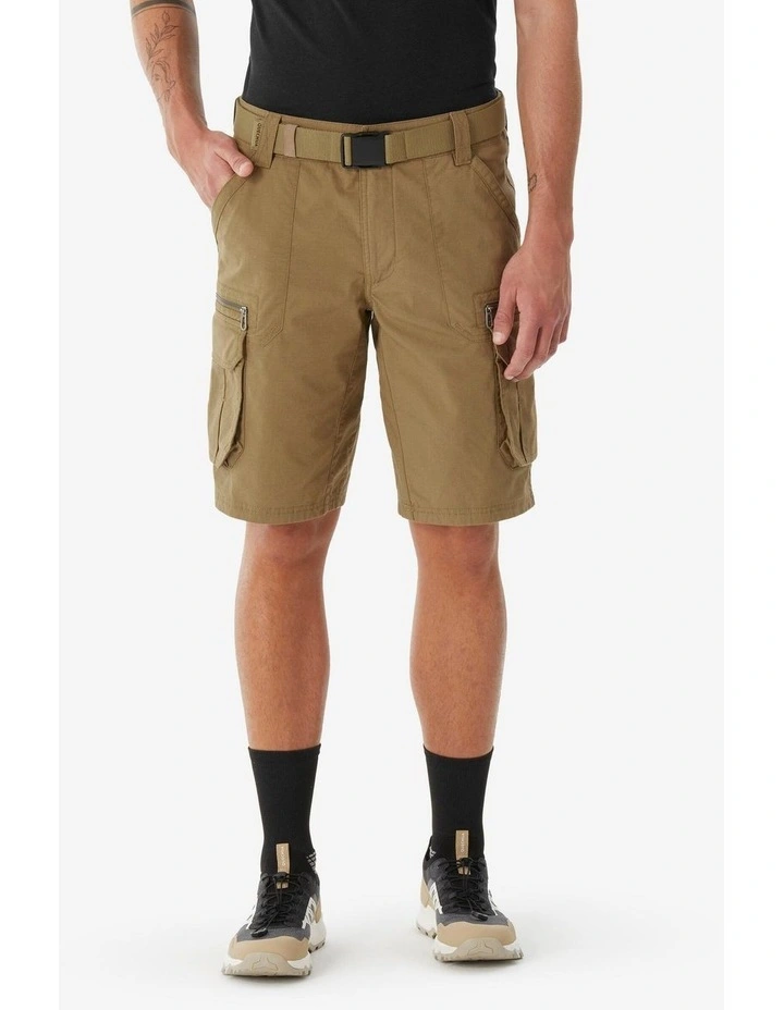 Decathlon | Mens hiking shorts, NH500 Cargo brown image 5