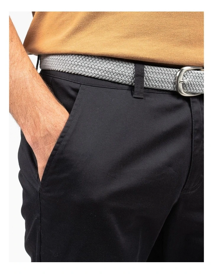 Decathlon | Men's golf cotton chino shorts - MW500 Black image 3