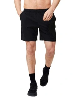 Decathlon | Men's Breathable Zip Pocket Cross Training Performance Shorts - Black