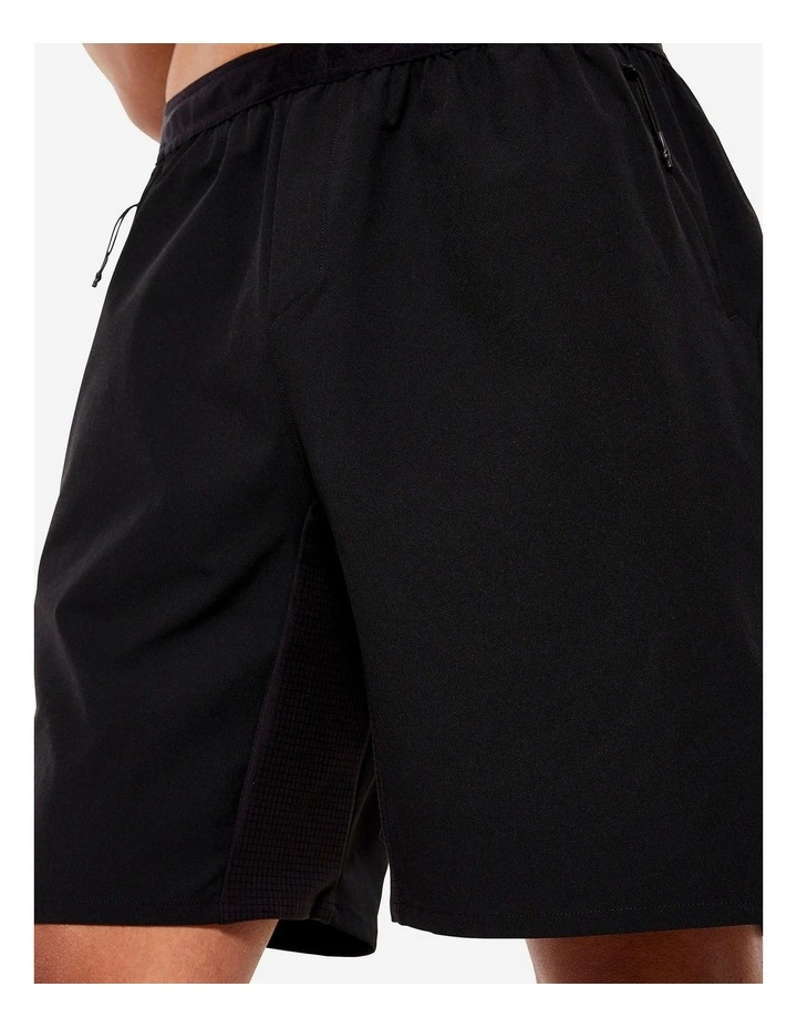 Decathlon | Men's Breathable Zip Pocket Cross Training Performance Shorts - Black image 5