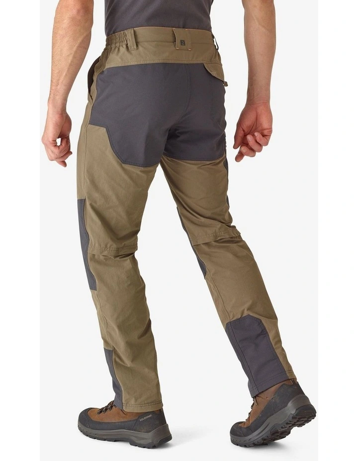 Decathlon | BREATHABLE AND DURABLE TROUSERS 520 BROWN image 2