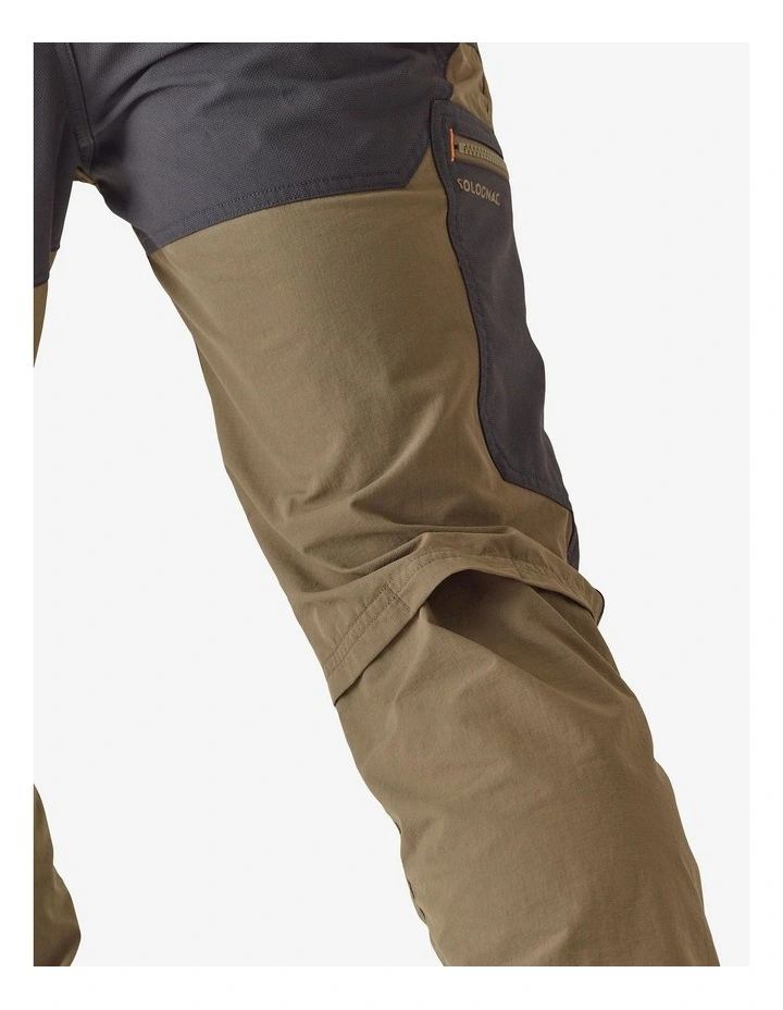 Decathlon | BREATHABLE AND DURABLE TROUSERS 520 BROWN image 5