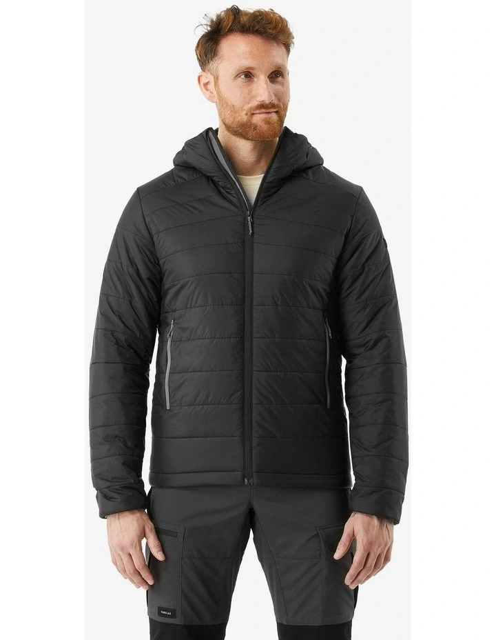 Decathlon | Forclaz Men's Trekking Padded Jacket MT100 Black image 1