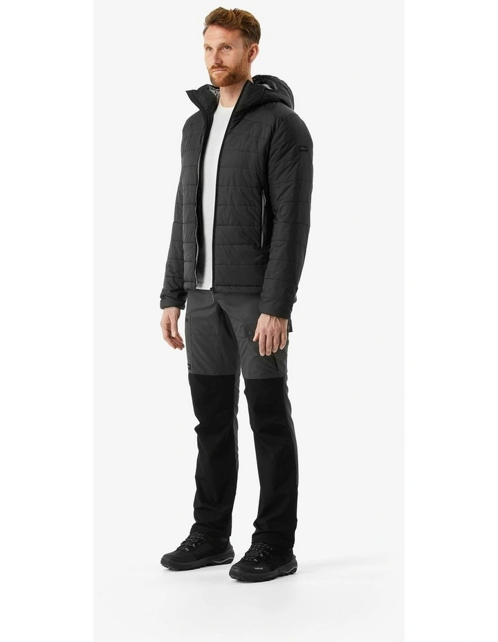 Decathlon | Forclaz Men's Trekking Padded Jacket MT100 Black image 2