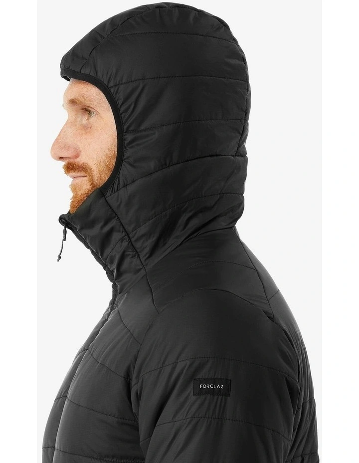 Decathlon | Forclaz Men's Trekking Padded Jacket MT100 Black image 3