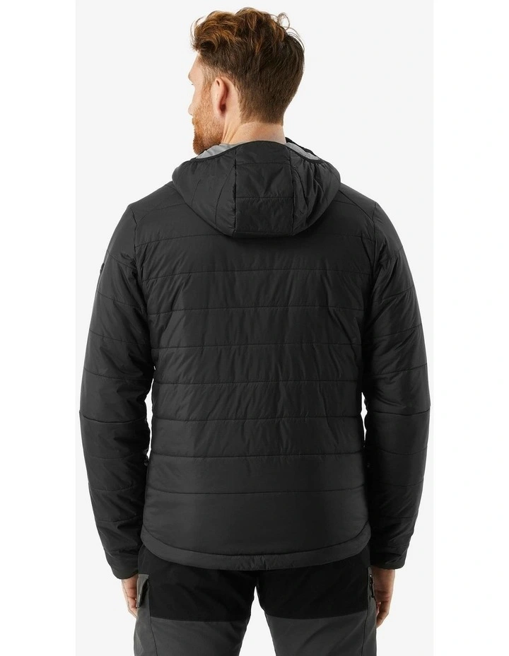 Decathlon | Forclaz Men's Trekking Padded Jacket MT100 Black image 4