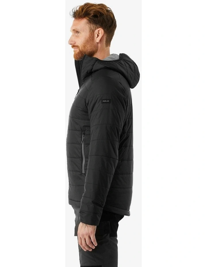 Decathlon | Forclaz Men's Trekking Padded Jacket MT100 Black image 7