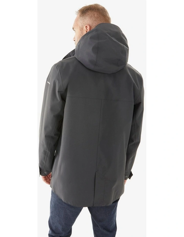 Decathlon | Men's Hiking Waterproof Jacket NH550 WP - Grey / 8583200 image 5