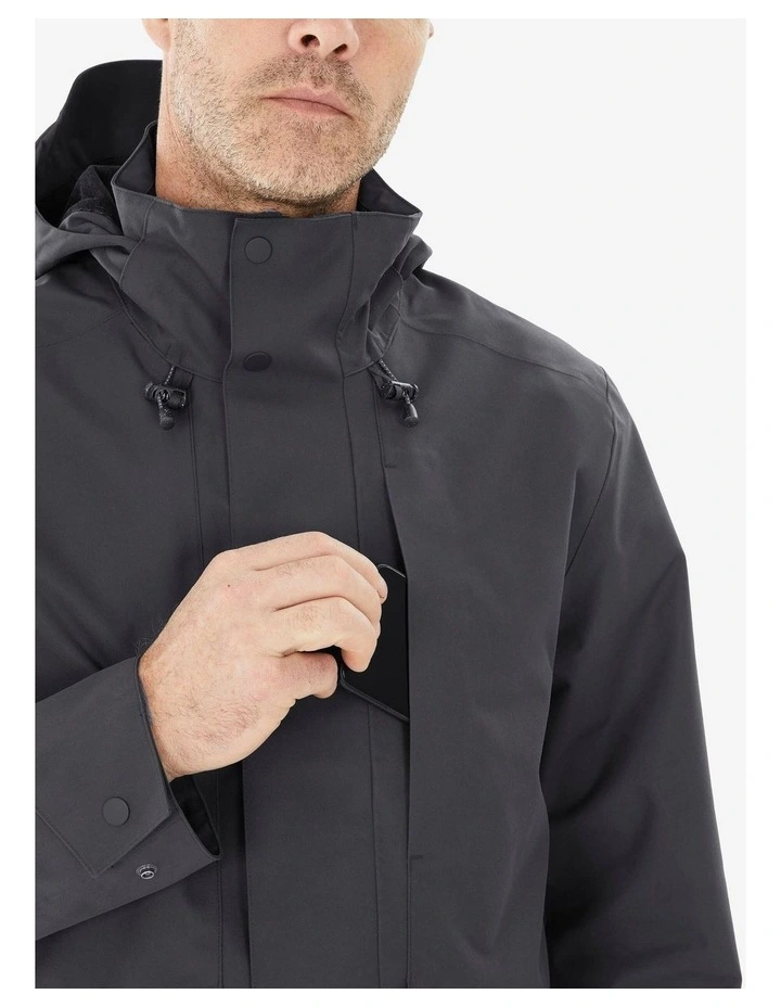 Decathlon | Men's Hiking Waterproof Jacket NH550 WP - Grey / 8583200 image 6