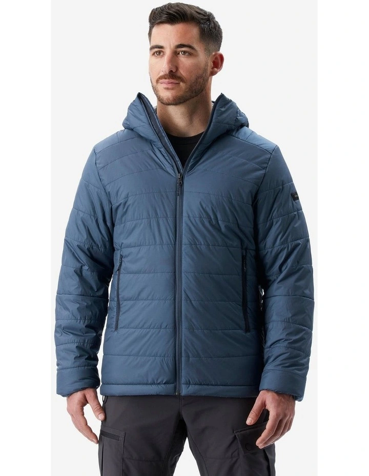 Decathlon | Forclaz Men's Synthetic Trekking Jacket MT100 Whale Grey image 1