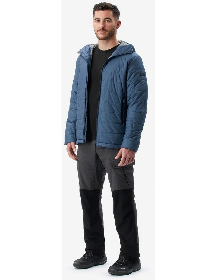 Decathlon | Forclaz Men's Synthetic Trekking Jacket MT100 Whale Grey image 2