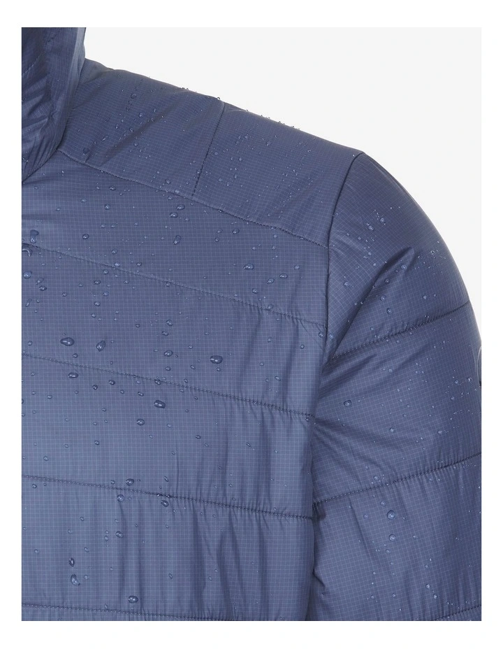 Decathlon | Forclaz Men's Synthetic Trekking Jacket MT100 Whale Grey image 3