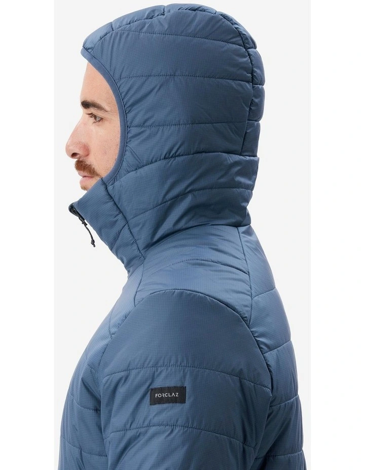 Decathlon | Forclaz Men's Synthetic Trekking Jacket MT100 Whale Grey image 5